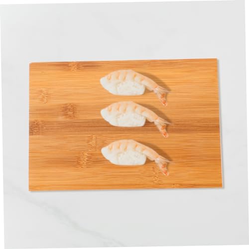 Plato Sushi Reutilizable de Bambú para Servir miniatura 4