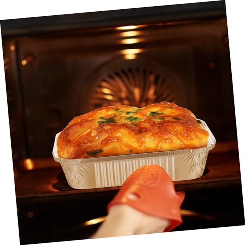 Foil Pan Set Lid Baking Dish Lid Aluminum Pans for Baking Mini Aluminum Pans Lids - Image 5