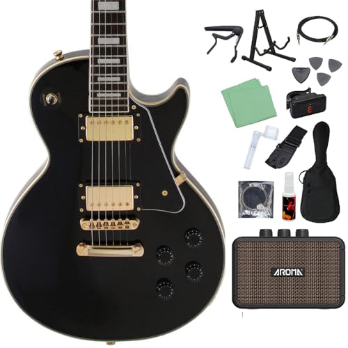 BLITZ BY ARIA PRO II BLP-CST Black レスポール BLITZ BY ARIAPROII ( ブリッツバイアリアプロツー ) BLP-CST