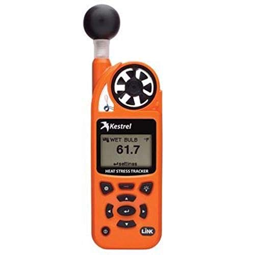 Kestral 5400 Heat Stress Tracker, Pro with Link, Compass & Vane Mount - Each