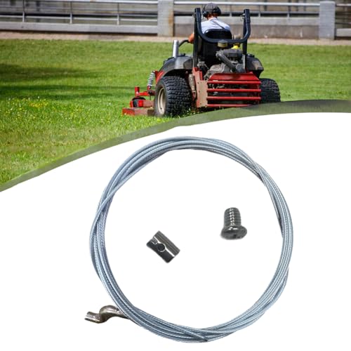 Cable del Acelerador para Cortacésped,Cable Acelerador Control Tracción,Cable De Tracción para Cortacésped,Cable De Gas Z Ø1,5mm Flexible Acelerador,Cable de acelerador cortacésped