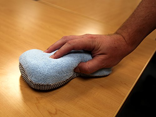 Image of Trimaco SuperTuff Microfiber Scrubbing Sponge, 8.5-inch x 4-inch x 2-inch