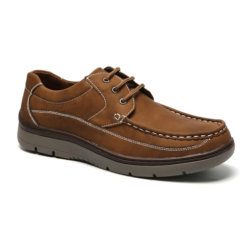 Newport Mens Loafers, Casual Comfort Slip on Shoes with Cushioned Insole, Stylish Everyday Footwear Sizes 9-12