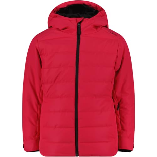Chaqueta de esquí con capucha para niña con aislamiento térmico contra la nieve