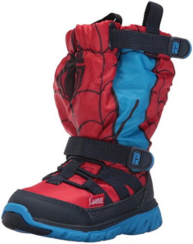 Stride Rite Made 2 Play Sneaker Winter Boot (Toddler/Little Kid), Red, 5 W US Toddler
