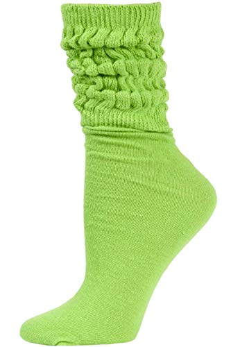 Image of The Branch Eloise Women's Cotton Slouch Socks, Woman's Knee High Boot Socks