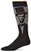 Socksmith Men's Novelty Lincoln Crew Socks, Charcoal Heather, One Size Fits Most(Sock size 10-13 will fit a men's shoe size 8-13)