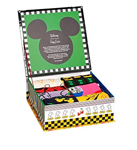 Men's Happy Socks Disney 6-Pack Gift Set - Mickey - Gift Box Set