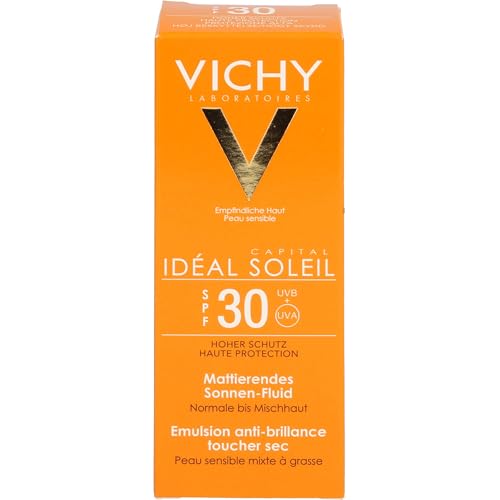 VICHY IDEAL SOLEIL Emulsión Acabado Seco spf 30 50 ml