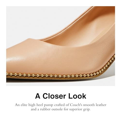 Coach Women's Jackie Leather Pump4