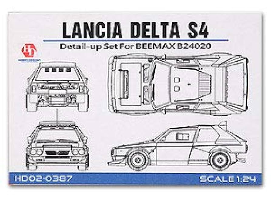 Amazon | 1/24 ランチア デルタ S4 Beemax B24020 Hobby Design