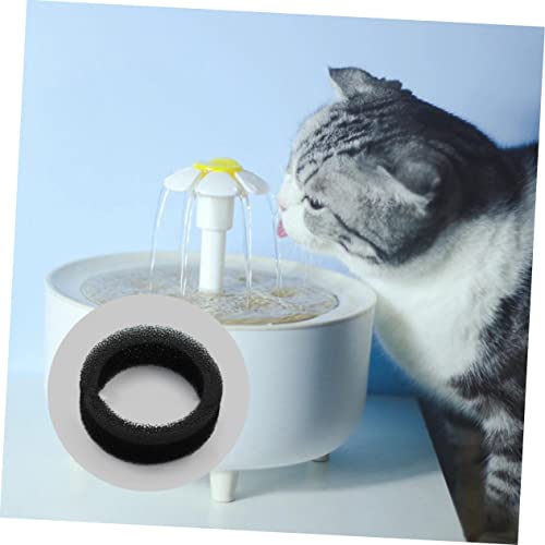 Filtros de espuma para fuente de agua para gatos Veemoon 9 piezas miniatura 5