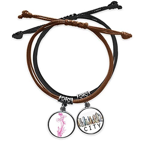 Feuille de Lotus bracelet et symbole de sérénité en cuir véritable fait main
