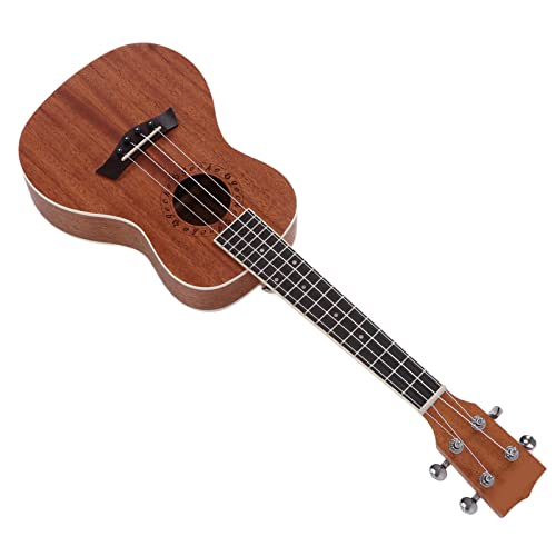 Ukulélé de 23 pouces, ukulélé en bois de taille standard avec corde en nylon souple avec accordeur pour une pratique… - Les Beatles, Paul McCartney, John Lennon, RIngo Starr, George Harrison Ukulélé de 23 pouces, ukulélé en bois de taille standard avec corde en nylon souple avec accordeur pour une pratique… – Image 4