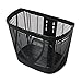 kowaku Bike Front Basket Cycling Basket Lightweight Detachable Tricycle Basket Handlebar Storage Basket Bicycle Basket for Biking, Black