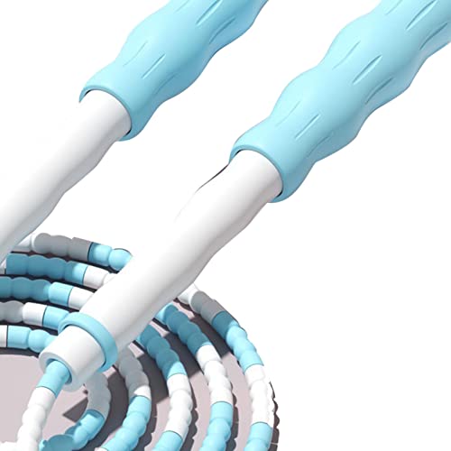 Corda de Pular Segmentada, Corda de Pular Desembaraçada Flexível Durável para Parque (Azul)