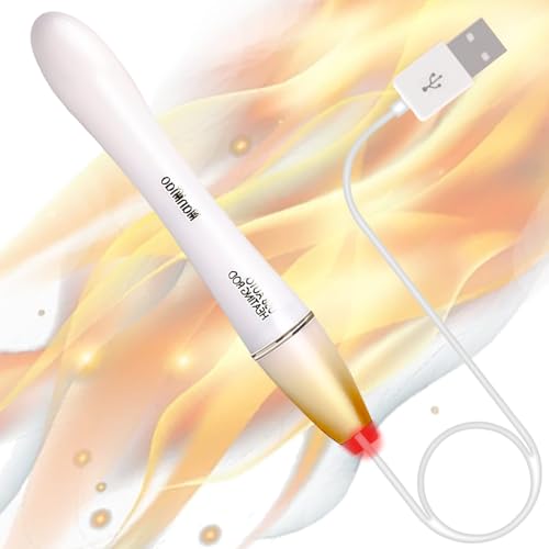 Heating Stick with LED Indicator Light Heating Stick USB Hand Warmer with 42C Auto Temperature Control Quick-Heating Portable Outdoor Heater Tea/Coffee/Hot Water Clean USB Food Warmer (White)
