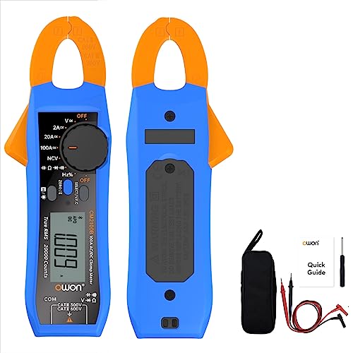 OWON CM2100B Bluetooth Mini Digital Klemme Meter 100A AC DC Aktuell Stromspannung Echter RMS Zange Amperemeter Widerstand, Kapazität, Diode Prüfer Multimeter