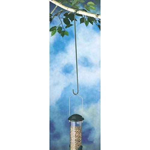 image for More Birds 18-Inch Extension Hook, Steel, Bird Feeders, Plants, and Wi