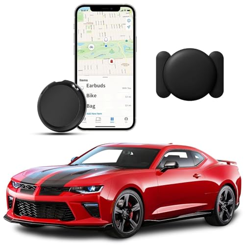 GPS Tracker for Vehicles Work with Find My(iOS Only) Magnetic Case Real Time...