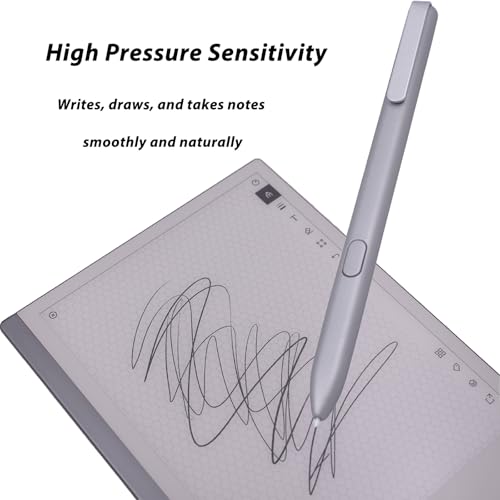 Image of Stylus Pen Compatible with Remarkable 2 /1 Tablet Notebook Pen, EMR Device Compatible, No Charging Needed, No Setup, No Built in Eraser, Silver
