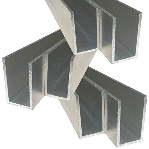 Produktbild von Alu U-Profil 50 X 90 X 50 X 3 Mm – AlMgSi0,5, Längen 50–200 Cm, Für Bau & Handwerk