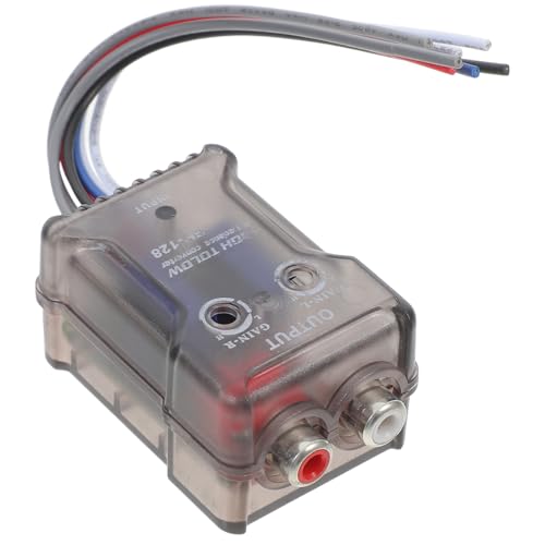 HOODANCOS Adaptador Convertidor de Radio Multifuncional y Versátil para Coche Cable Estéreo de Plástico Negro para Actualización de Sistema de Audio