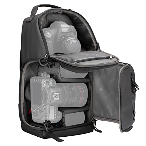 TARION Camera Sling Bag DSLR Sling Pack Backpack Camera Bag Backpack Photography Slingpack Crossbody Bag TRS