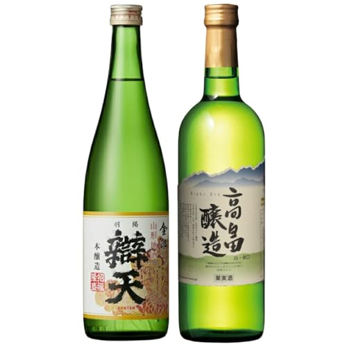 日本酒 ワイン セット 辯天 金印本醸造 高畠醸造 白辛口 各720ml 計2本 小田部商店 山形県 高畠町 tk06ayt180136 ふるさと納税