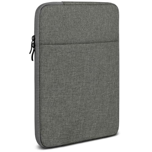 Housse Microsoft Surface Pro 7 moex en polyester gris foncé avec pochette et fermeture éclair