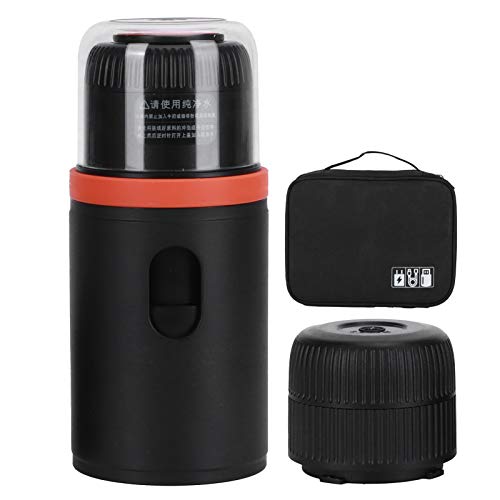 Qalvona Máquina de Café Manual para Cápsulas, Portátil y Compacta, Capacidad 120ml - Prensa Manual Fácil de Usar, Diseño Separado para Limpieza, Ideal para Viajes y Hogar
