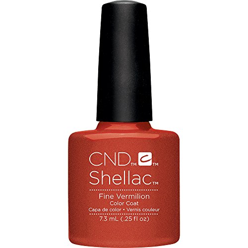 CND Shellac Vernis Gel Fine Vermillion 7,3 ml