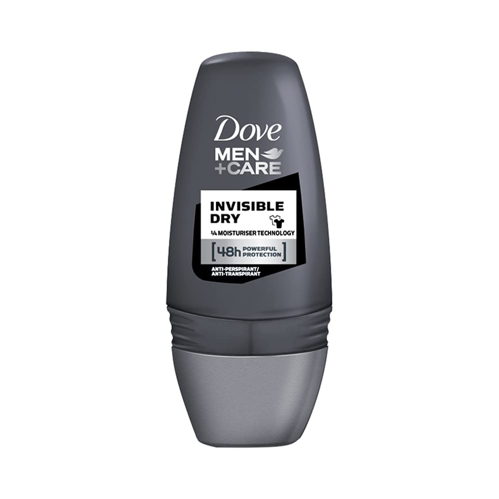 Dove Men+Care Roll on Invisible Dry, 50 ml, 3er Pack (3 x 50 ml)