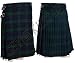 Produktbild SHYNE KILTS U.K 8 Garten Kilts Schottisch Herren Kilts 16oz, Freizeit Kilt - Schwarze Uhr - Schwarze Armbanduhr, 34"