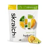 Skratch Labs: NEW Sport Hydration Drink Mix, Lemon and Lime, 60 serving resealable bag (formerly Skratch Exercise Hydration Drink mix 3lb bag)