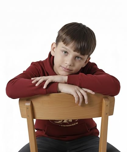 Image of KYDA KIDS Boys 100% Cotton Hooded Neck Long Sleeve Sweatshirt with Hoodies Winter Wear
