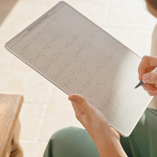 Image of Magnetic Microcapsule Writing Tablet, 6.5 inchor 8.5 inch Microcapsule Paper for Fridge, Dry Erase Board Without Ink, Reuasble 1 Pen & 1 Eraser, White Board for Home, Kitchen Students and Planner