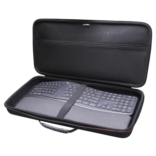 Clavier Logitech ERGO K860 protégé de la poussière avec l'étui LTGEM