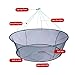 MOUNTTU Crab Net,Fish Trap Crab nets for Crabbing Portable Folding Fishing Fish Net with Thickened Rope for Minnows Lobster Shrimp