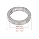 F FIERCE CYCLE Motorrad Auspuffrohr Dichtung Metall 24mm ID 32mm OD Schutzabdeckung Auspuffdichtung