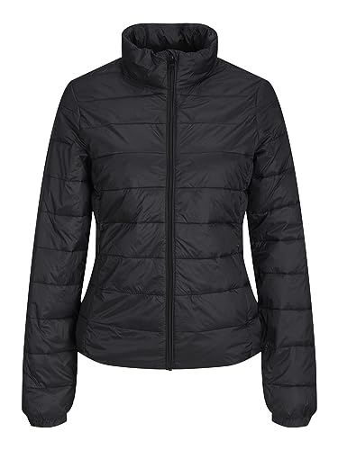 JJXX Jxnora Chaqueta Ligera, Chaqueta Mujer, Negro, S
