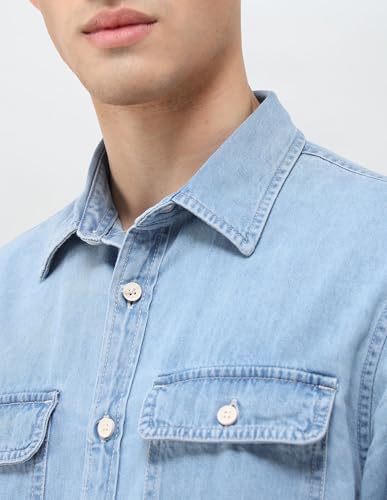Image of U.s. Polo assn. Denim co. Men's Twill Relaxed fit Shirt
