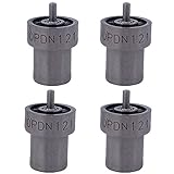 Amrxuts 4pcs DN0PDN121 Diesel Injector Nozzle Fuel Injector for Nissan TD27T, Nissan Diesel TD42, Yanmar 4TNE, Mazda PN, Mazda WLT 093400-8220,105007-1210