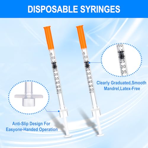Herramientas de medición higiénicas y desechables de 0.5 cc para dosificar fluidos con precisión 2