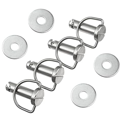 TCMI Harley Saddlebag Mounting Pin Bolts, Motorcycle Saddle Bag Fasteners Pins for Harley Davidson Touring Softail Road King Electra Street Glide all year Cover
