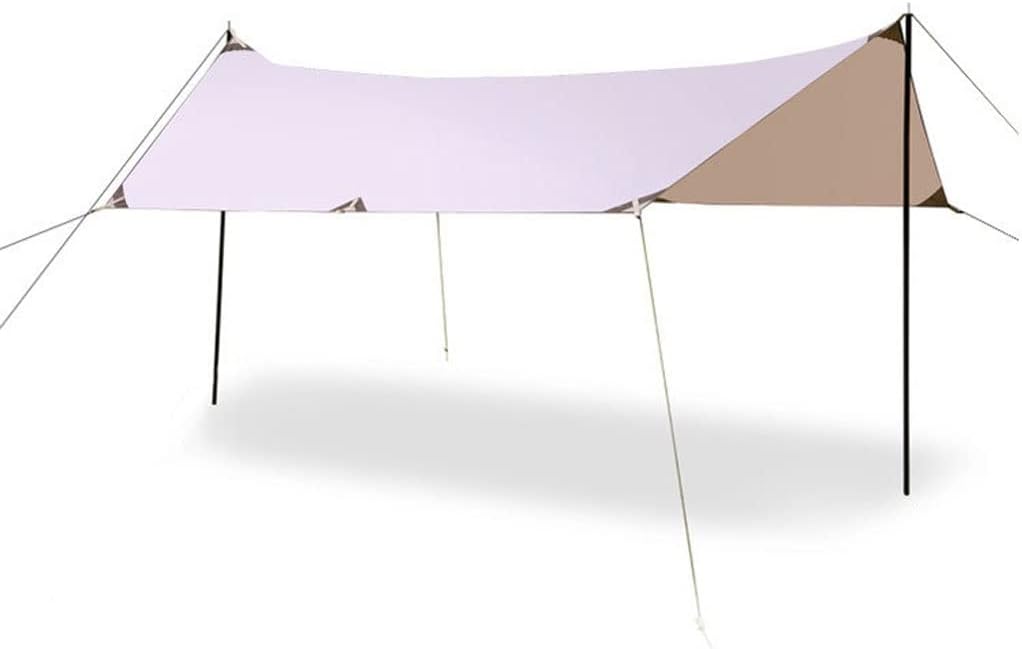 Tent Tarp Camping Tarps Lightweight Waterproof Rectangle Shelter Outdoor Tent Awning Canopy Tent Tarp (Size : 3 * 2.92m)