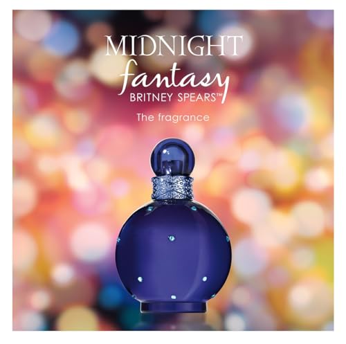 Miniatura 5 de Britney Spears Midnight Fantasy 100 ml, Eau de Parfum para Mujer | Fragancia Floral Ambarina y Afrutada, Notas de Ciruela Exótica, Iris Aterciopelado y Ámbar, Frasco Azul Medianoche