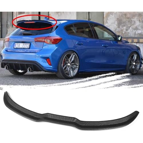OBABO ABS Coche Alerón Trasero para Ford Focus MK4 ST-Line 2019 2020 2021,Techo Alerones Labio Maletero Cola Lip ala Protectores Carrocería Embellecedores Accesorios