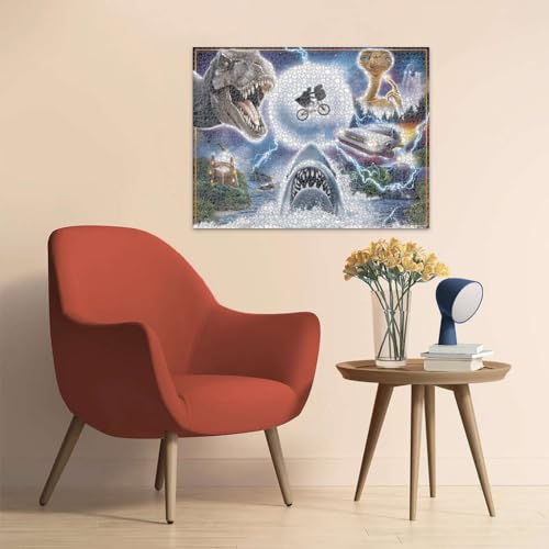 Puzzle 2000 pièces : Les Films Cultes D'Universal Ravensburger France - vue 9