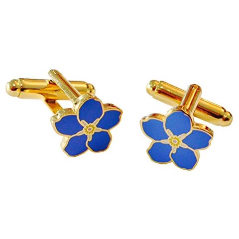 Boutons de manchette Forget Me Not - THE MASONIC COLLECTION Cover